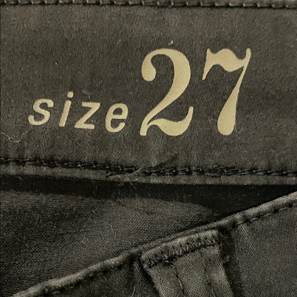 J. Crew Women’s Black Moto Ankle Zipper slim Jeans size 27 - Picture 7 of 13